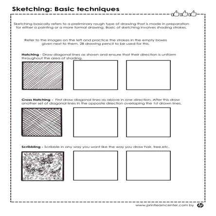Drawing Lessons Worksheets Art Drawing Worksheets | TPT